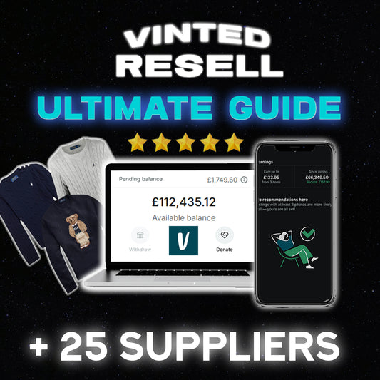 Vinted Resell Ultimate Bundle + Free Reselling Guide