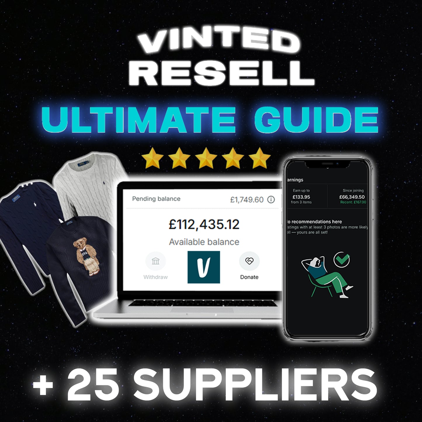 Vinted Resell Ultimate Bundle + 25 Suppliers